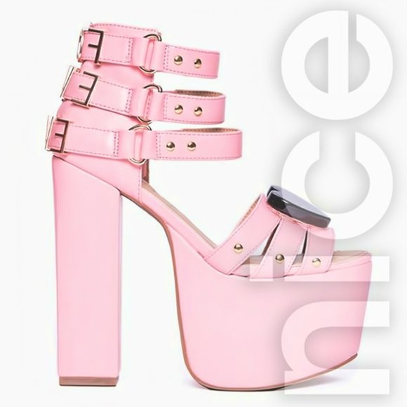 CHARLA TEDRICK 'FOREVA', PLATFORM SANDAL - Picture 1 of 3